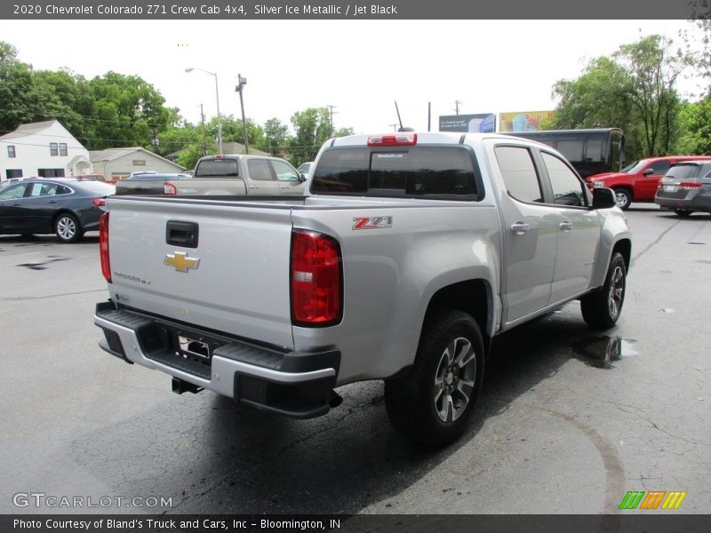 Silver Ice Metallic / Jet Black 2020 Chevrolet Colorado Z71 Crew Cab 4x4