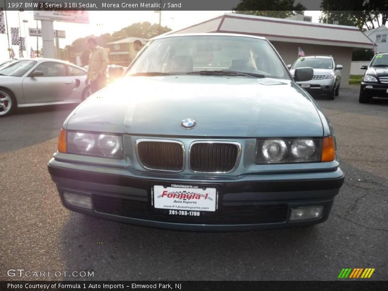 Morea Green Metallic / Sand 1997 BMW 3 Series 318i Sedan