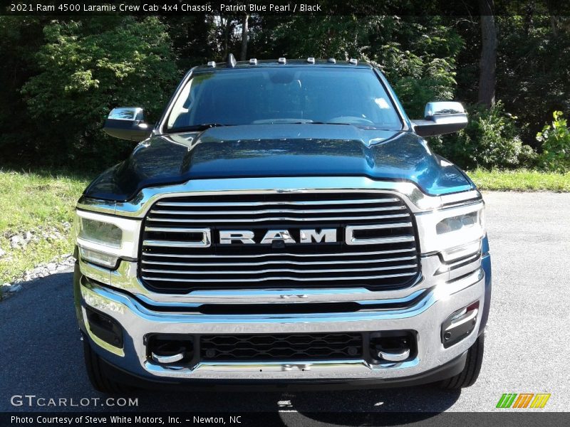 Patriot Blue Pearl / Black 2021 Ram 4500 Laramie Crew Cab 4x4 Chassis