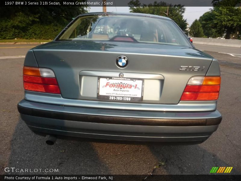 Morea Green Metallic / Sand 1997 BMW 3 Series 318i Sedan