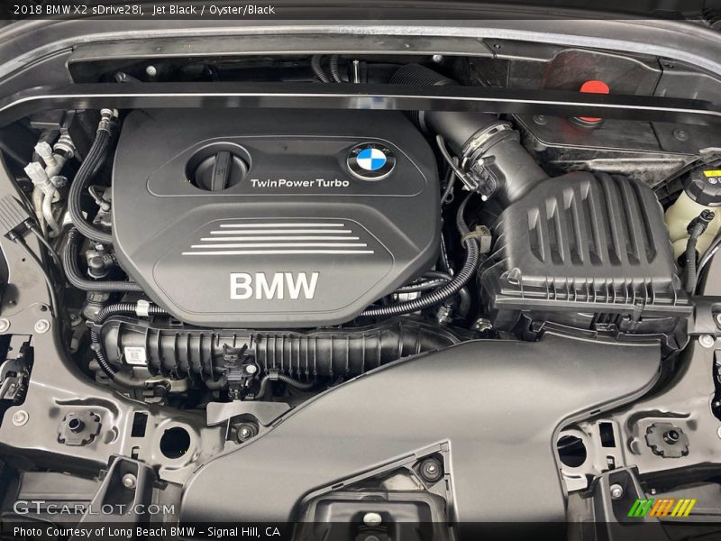 Jet Black / Oyster/Black 2018 BMW X2 sDrive28i