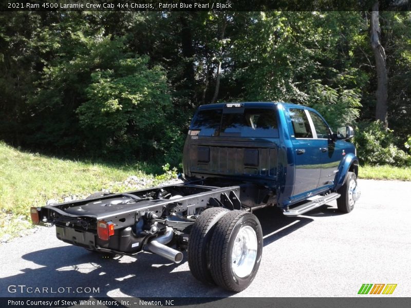 Undercarriage of 2021 4500 Laramie Crew Cab 4x4 Chassis