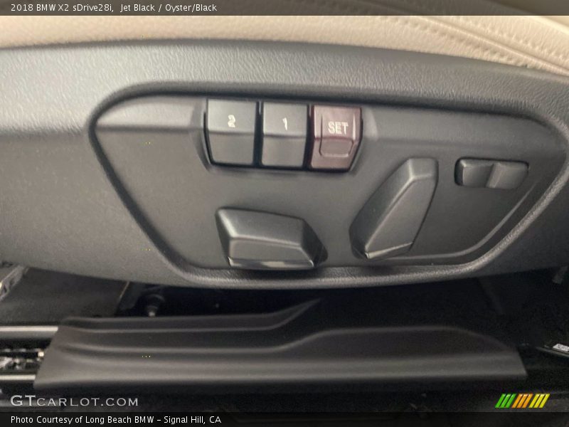 Jet Black / Oyster/Black 2018 BMW X2 sDrive28i