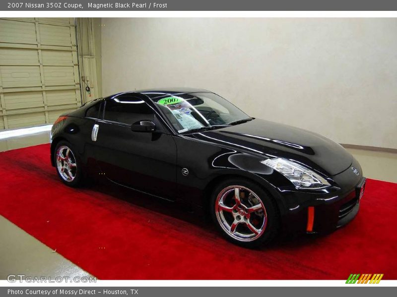 Magnetic Black Pearl / Frost 2007 Nissan 350Z Coupe