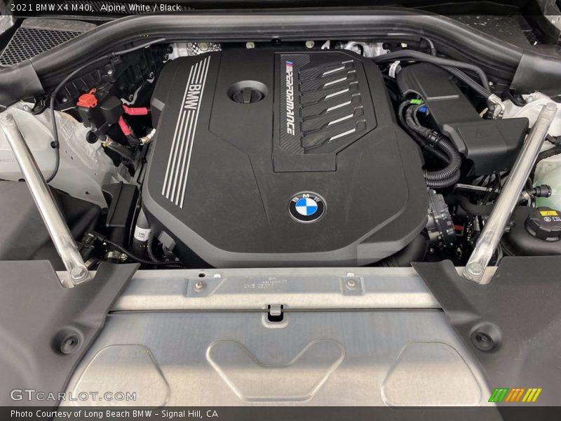 Alpine White / Black 2021 BMW X4 M40i