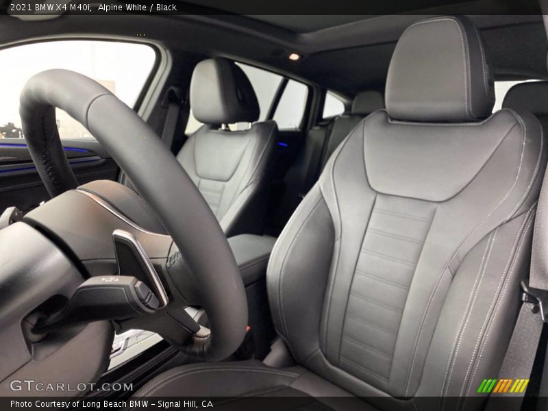 Alpine White / Black 2021 BMW X4 M40i