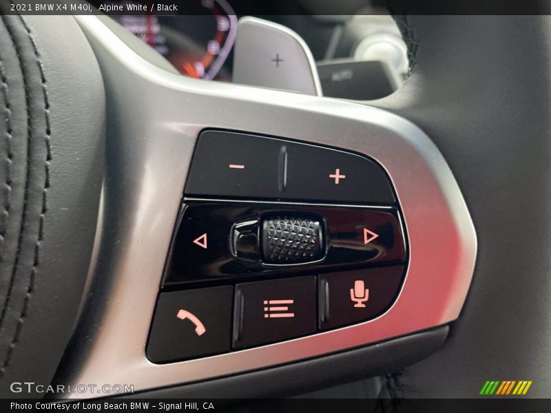 Alpine White / Black 2021 BMW X4 M40i