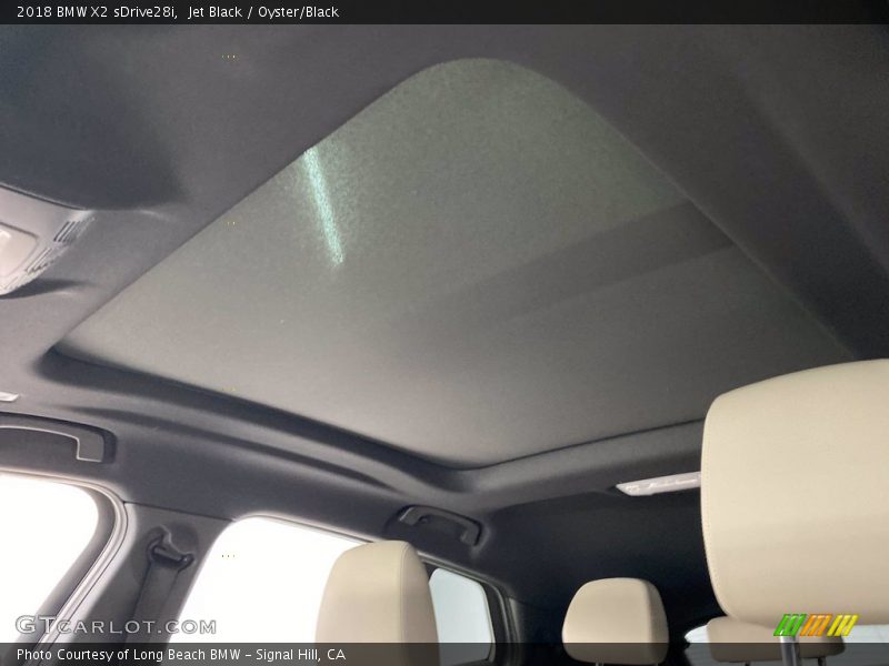 Jet Black / Oyster/Black 2018 BMW X2 sDrive28i