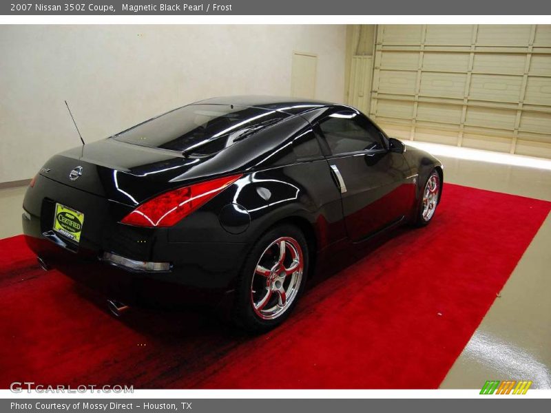 Magnetic Black Pearl / Frost 2007 Nissan 350Z Coupe