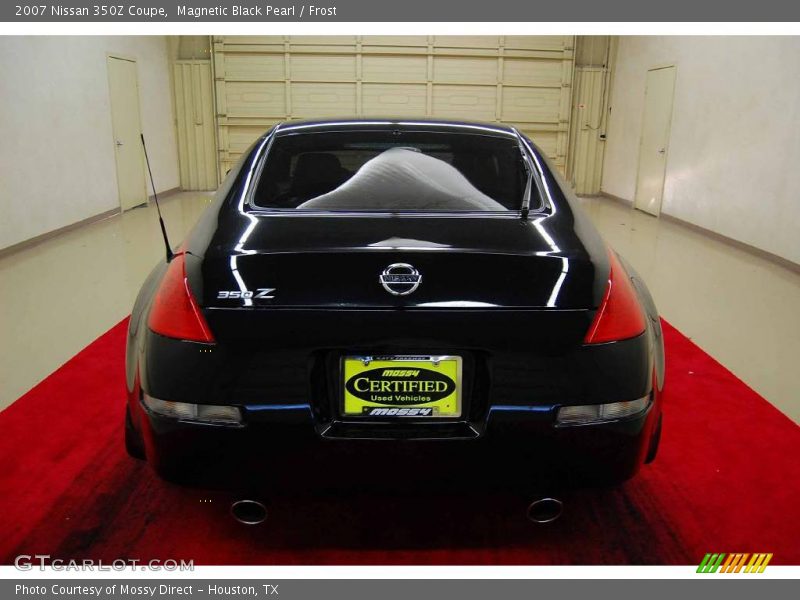 Magnetic Black Pearl / Frost 2007 Nissan 350Z Coupe