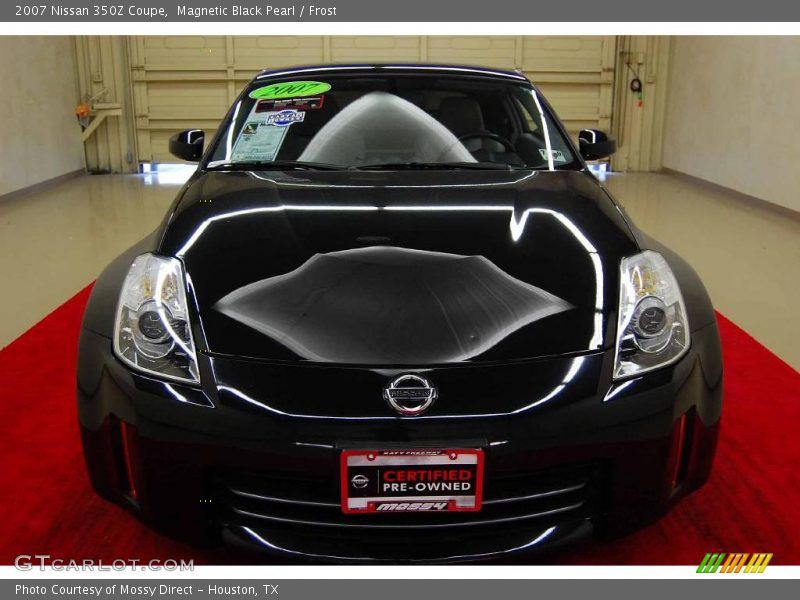 Magnetic Black Pearl / Frost 2007 Nissan 350Z Coupe