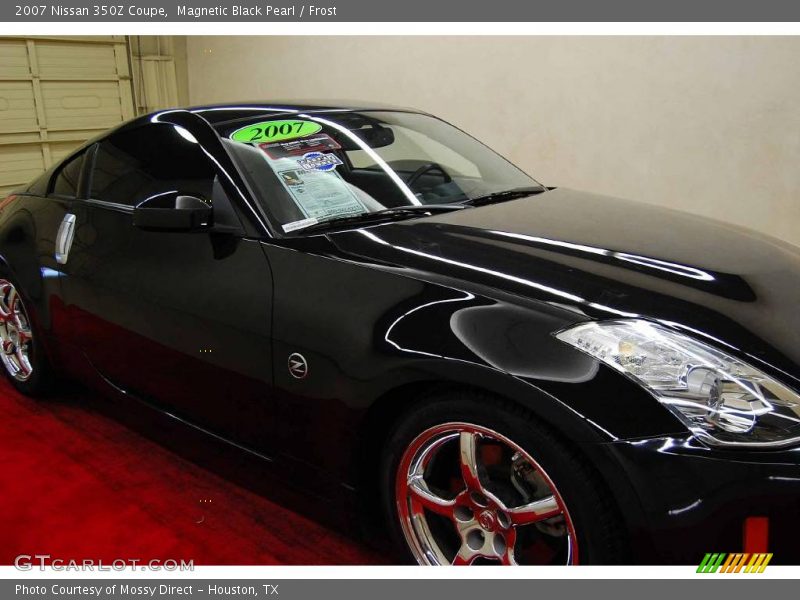 Magnetic Black Pearl / Frost 2007 Nissan 350Z Coupe