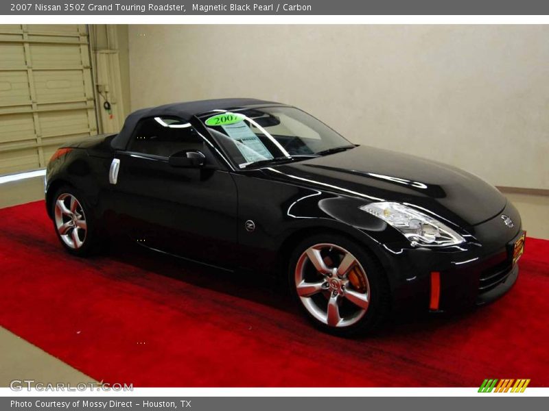 Magnetic Black Pearl / Carbon 2007 Nissan 350Z Grand Touring Roadster