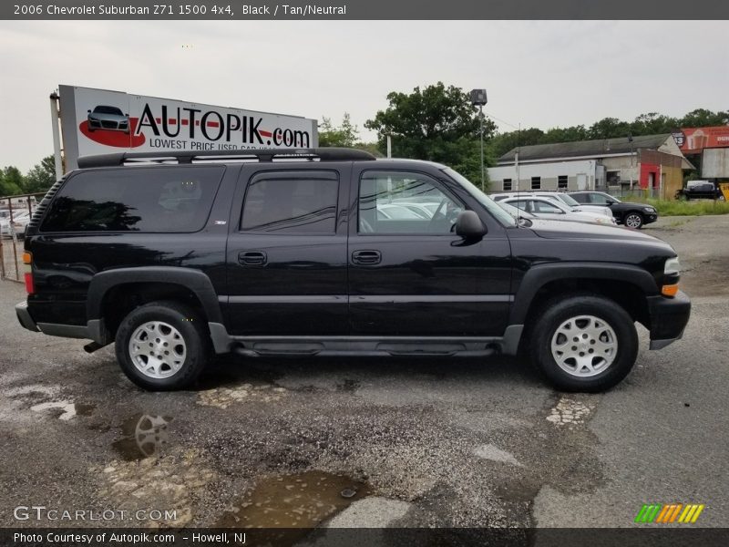 Black / Tan/Neutral 2006 Chevrolet Suburban Z71 1500 4x4
