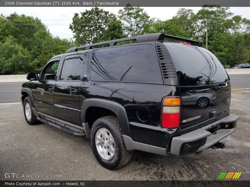 Black / Tan/Neutral 2006 Chevrolet Suburban Z71 1500 4x4