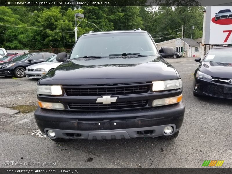 Black / Tan/Neutral 2006 Chevrolet Suburban Z71 1500 4x4