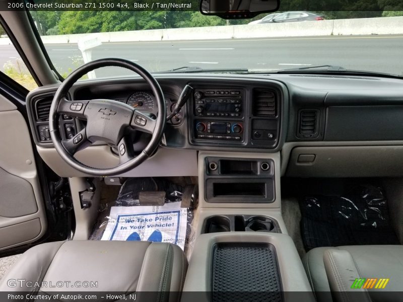 Black / Tan/Neutral 2006 Chevrolet Suburban Z71 1500 4x4
