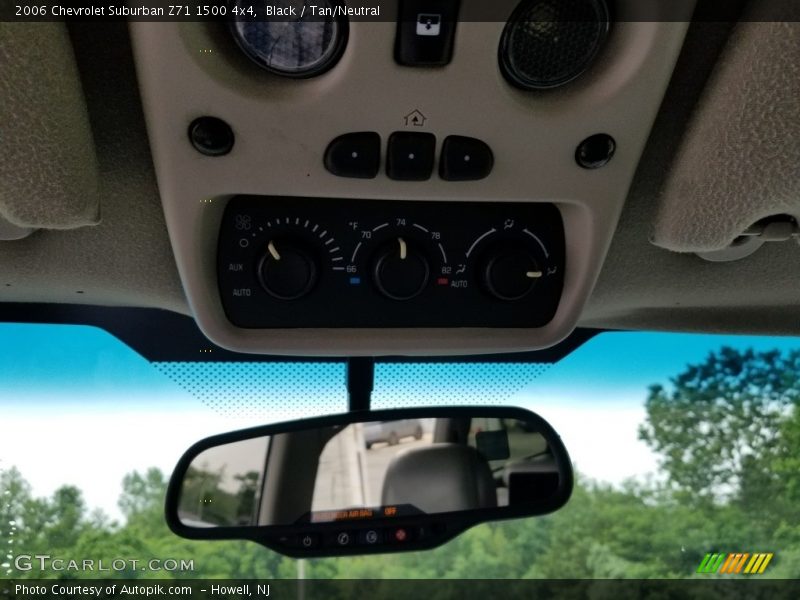 Black / Tan/Neutral 2006 Chevrolet Suburban Z71 1500 4x4