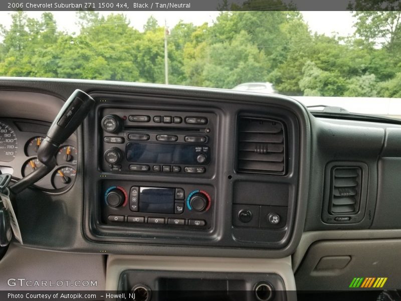 Black / Tan/Neutral 2006 Chevrolet Suburban Z71 1500 4x4