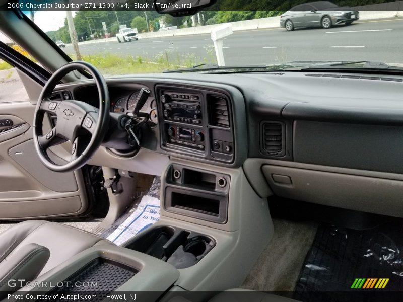 Black / Tan/Neutral 2006 Chevrolet Suburban Z71 1500 4x4