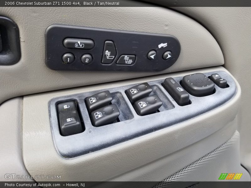 Black / Tan/Neutral 2006 Chevrolet Suburban Z71 1500 4x4