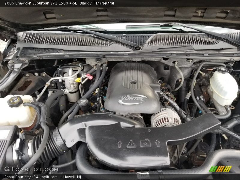 Black / Tan/Neutral 2006 Chevrolet Suburban Z71 1500 4x4