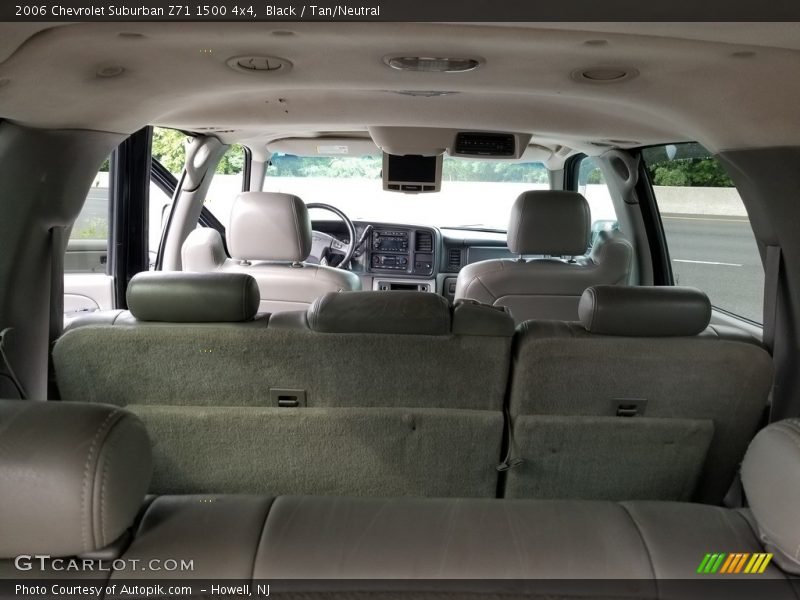 Black / Tan/Neutral 2006 Chevrolet Suburban Z71 1500 4x4