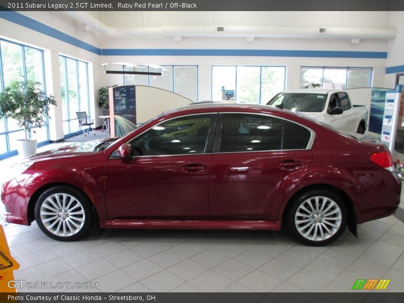  2011 Legacy 2.5GT Limited Ruby Red Pearl