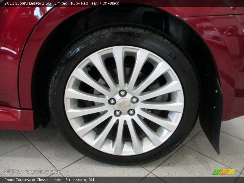  2011 Legacy 2.5GT Limited Wheel