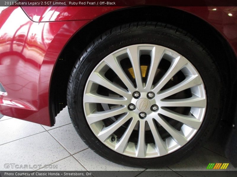 2011 Legacy 2.5GT Limited Wheel