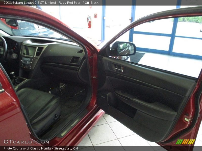 Ruby Red Pearl / Off-Black 2011 Subaru Legacy 2.5GT Limited