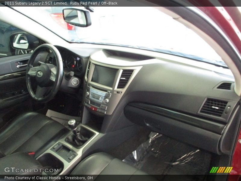 Dashboard of 2011 Legacy 2.5GT Limited