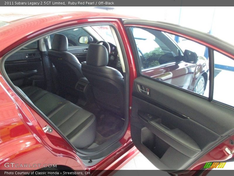 Ruby Red Pearl / Off-Black 2011 Subaru Legacy 2.5GT Limited