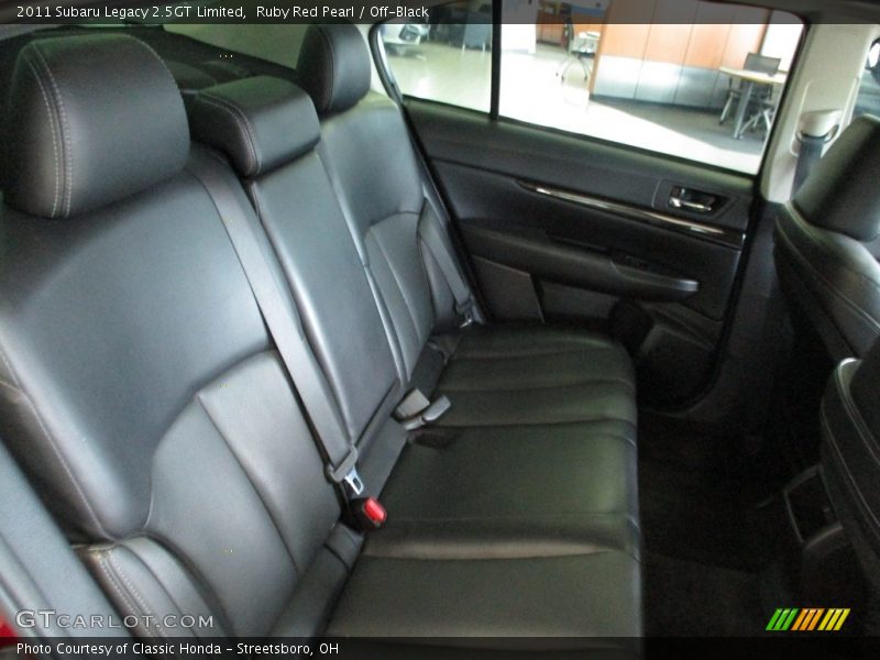 Ruby Red Pearl / Off-Black 2011 Subaru Legacy 2.5GT Limited