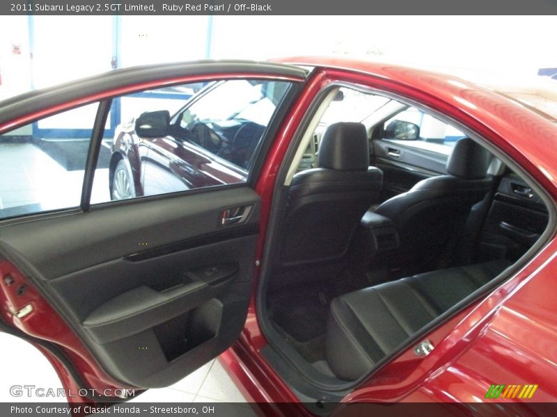 Ruby Red Pearl / Off-Black 2011 Subaru Legacy 2.5GT Limited