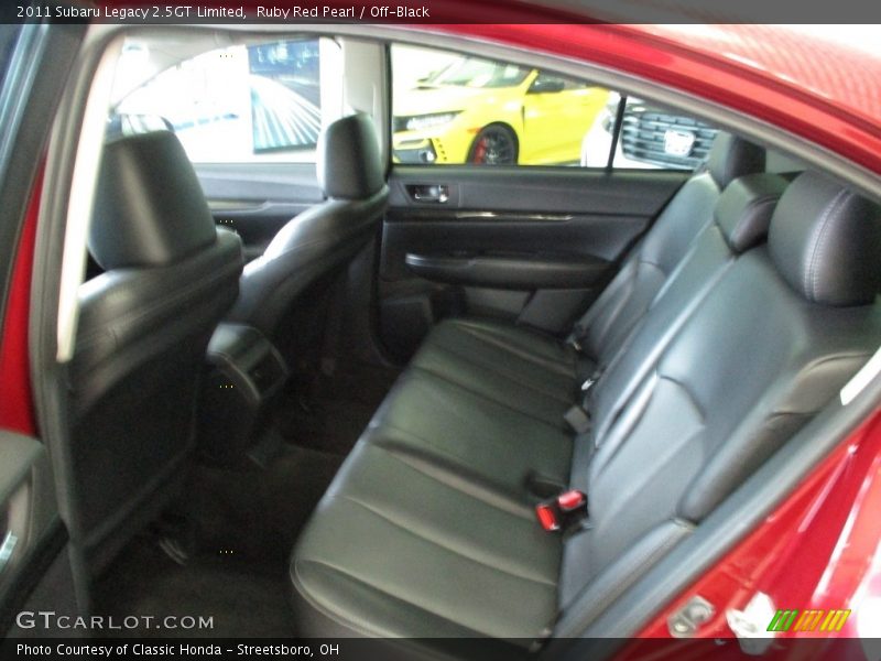 Ruby Red Pearl / Off-Black 2011 Subaru Legacy 2.5GT Limited