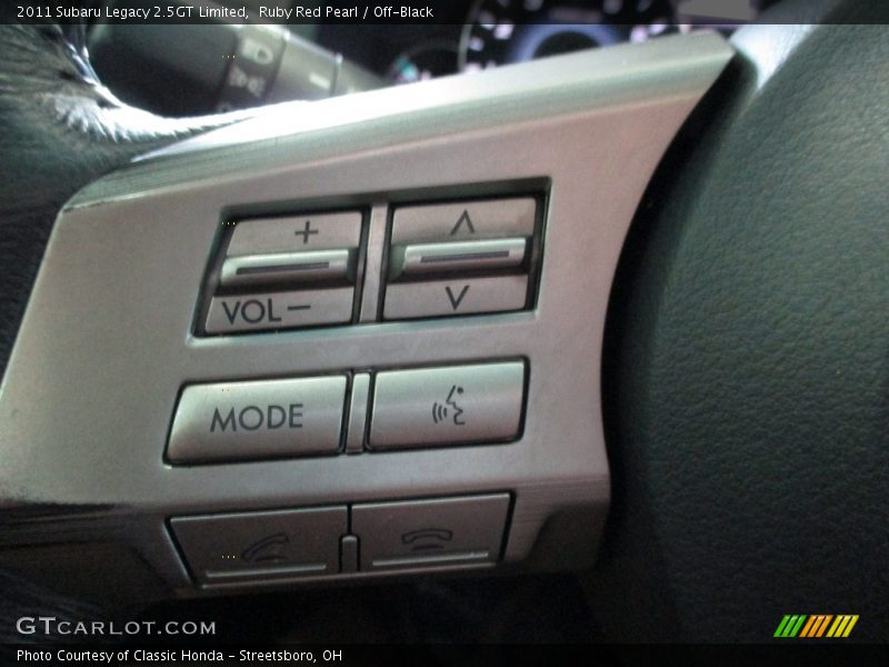  2011 Legacy 2.5GT Limited Steering Wheel