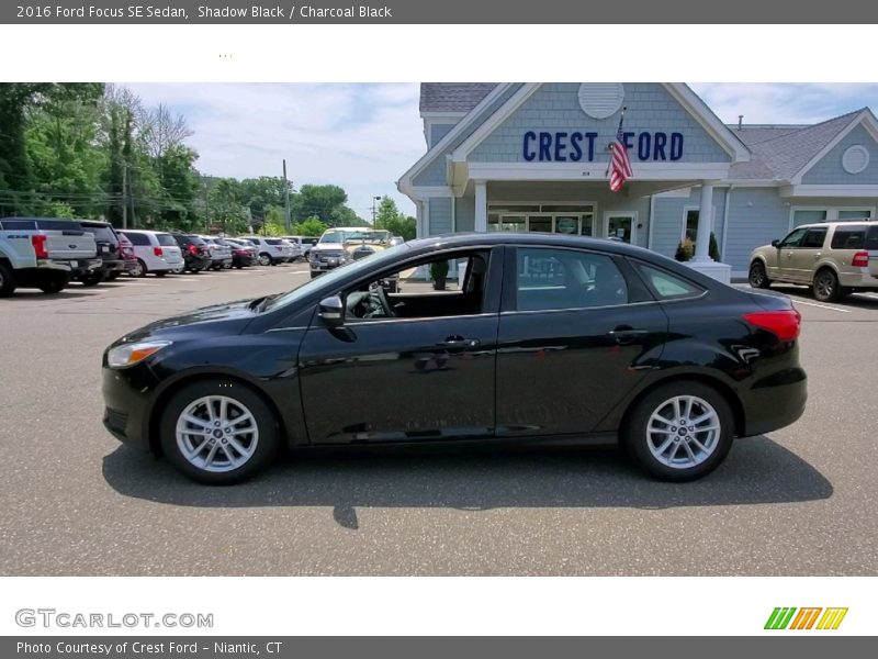 Shadow Black / Charcoal Black 2016 Ford Focus SE Sedan