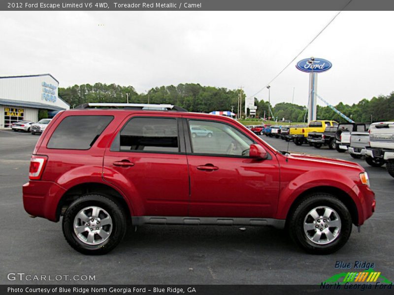 Toreador Red Metallic / Camel 2012 Ford Escape Limited V6 4WD