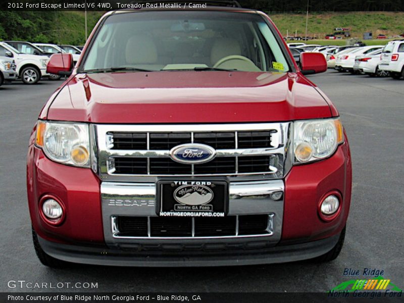 Toreador Red Metallic / Camel 2012 Ford Escape Limited V6 4WD