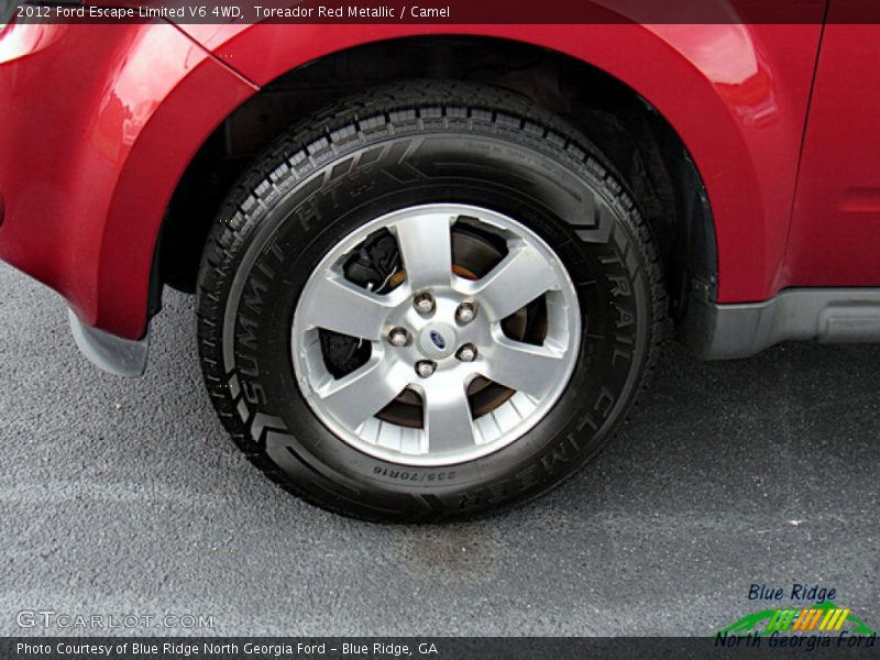 Toreador Red Metallic / Camel 2012 Ford Escape Limited V6 4WD