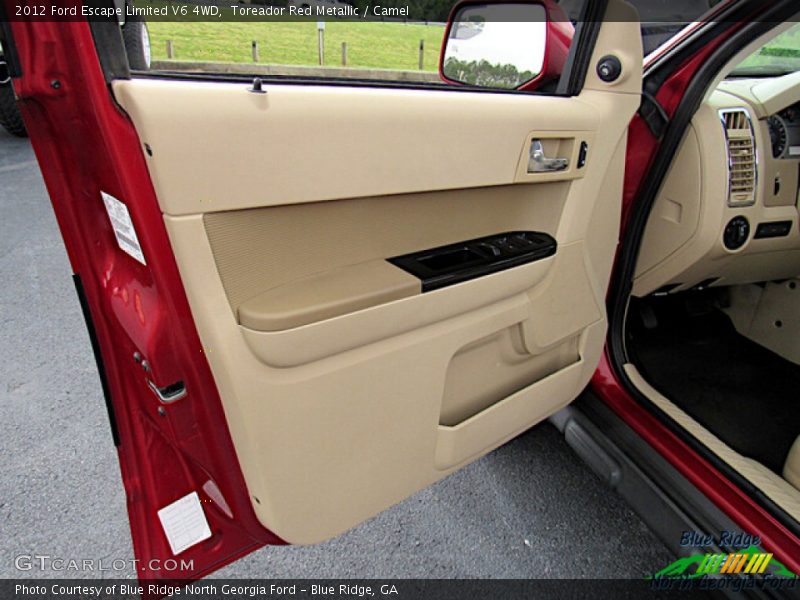 Toreador Red Metallic / Camel 2012 Ford Escape Limited V6 4WD