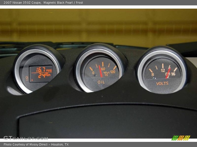 Magnetic Black Pearl / Frost 2007 Nissan 350Z Coupe