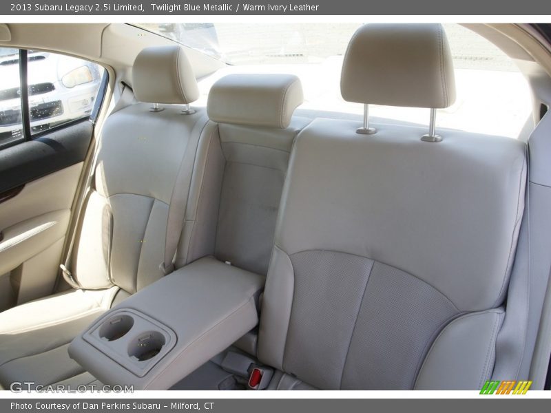 Twilight Blue Metallic / Warm Ivory Leather 2013 Subaru Legacy 2.5i Limited