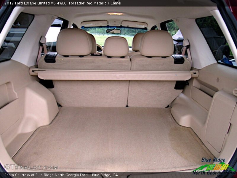 Toreador Red Metallic / Camel 2012 Ford Escape Limited V6 4WD