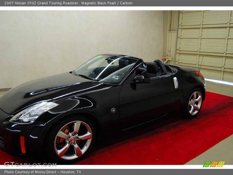 Magnetic Black Pearl / Carbon 2007 Nissan 350Z Grand Touring Roadster