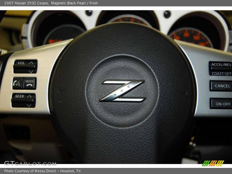 Magnetic Black Pearl / Frost 2007 Nissan 350Z Coupe