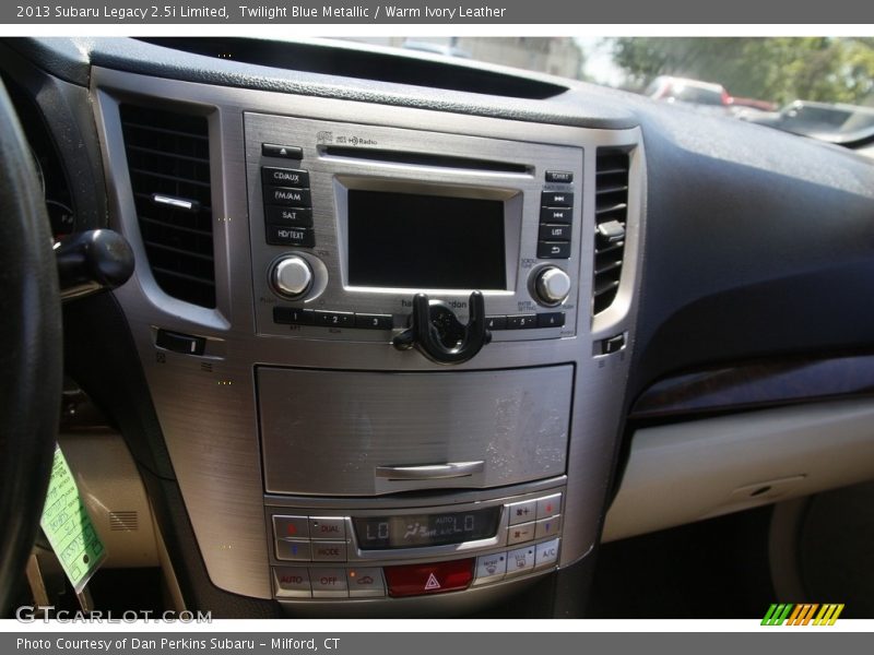 Twilight Blue Metallic / Warm Ivory Leather 2013 Subaru Legacy 2.5i Limited