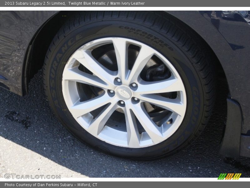Twilight Blue Metallic / Warm Ivory Leather 2013 Subaru Legacy 2.5i Limited