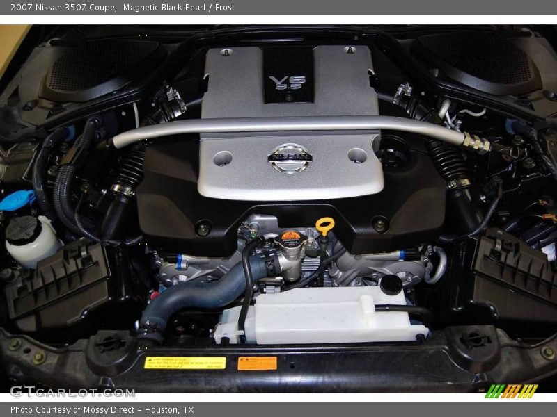 Magnetic Black Pearl / Frost 2007 Nissan 350Z Coupe